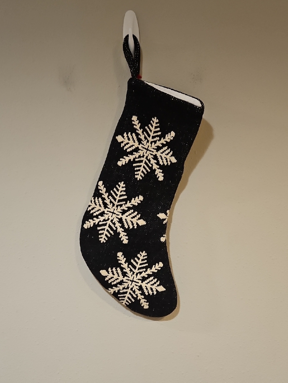 Aspen Christmas Snowflake Stocking